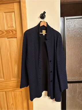 Damask Brand Wool and Cashmere Women’s Nehru Jacket